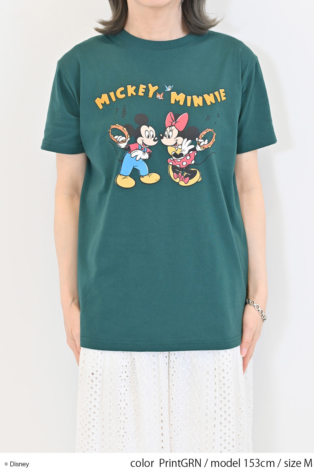 ≪SALE≫【Disney】Disney/Jersey Short Sleeve BOX TEE