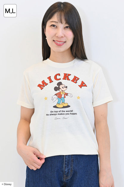 ≪SALE≫【Disney】ディズニー/天竺半袖BOXTEE