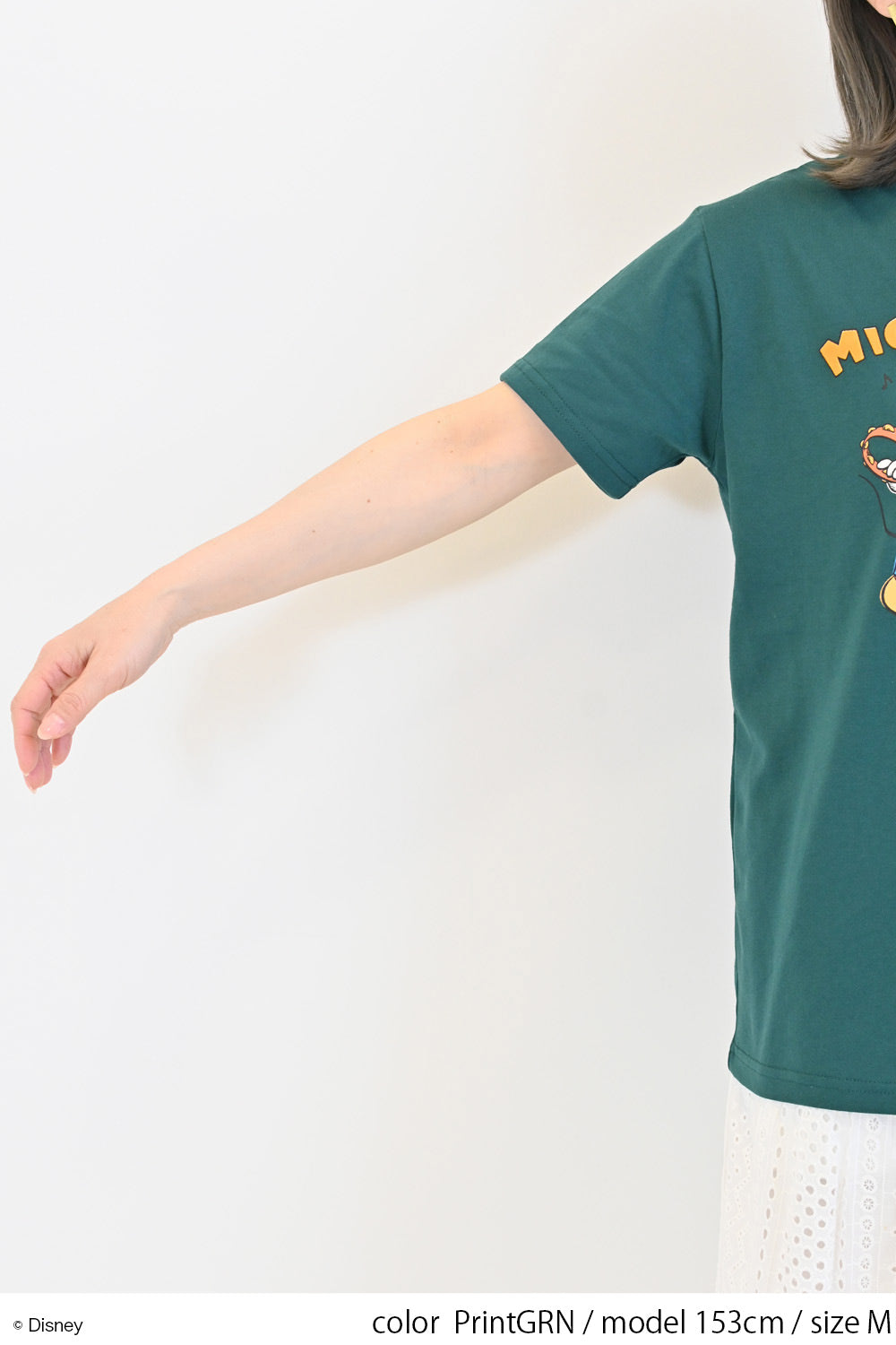 ≪SALE≫【Disney】Disney/Jersey Short Sleeve BOX TEE