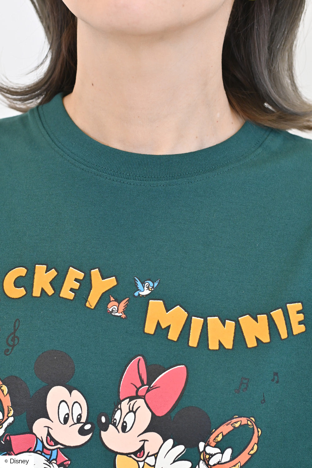 ≪SALE≫【Disney】Disney/Jersey Short Sleeve BOX TEE