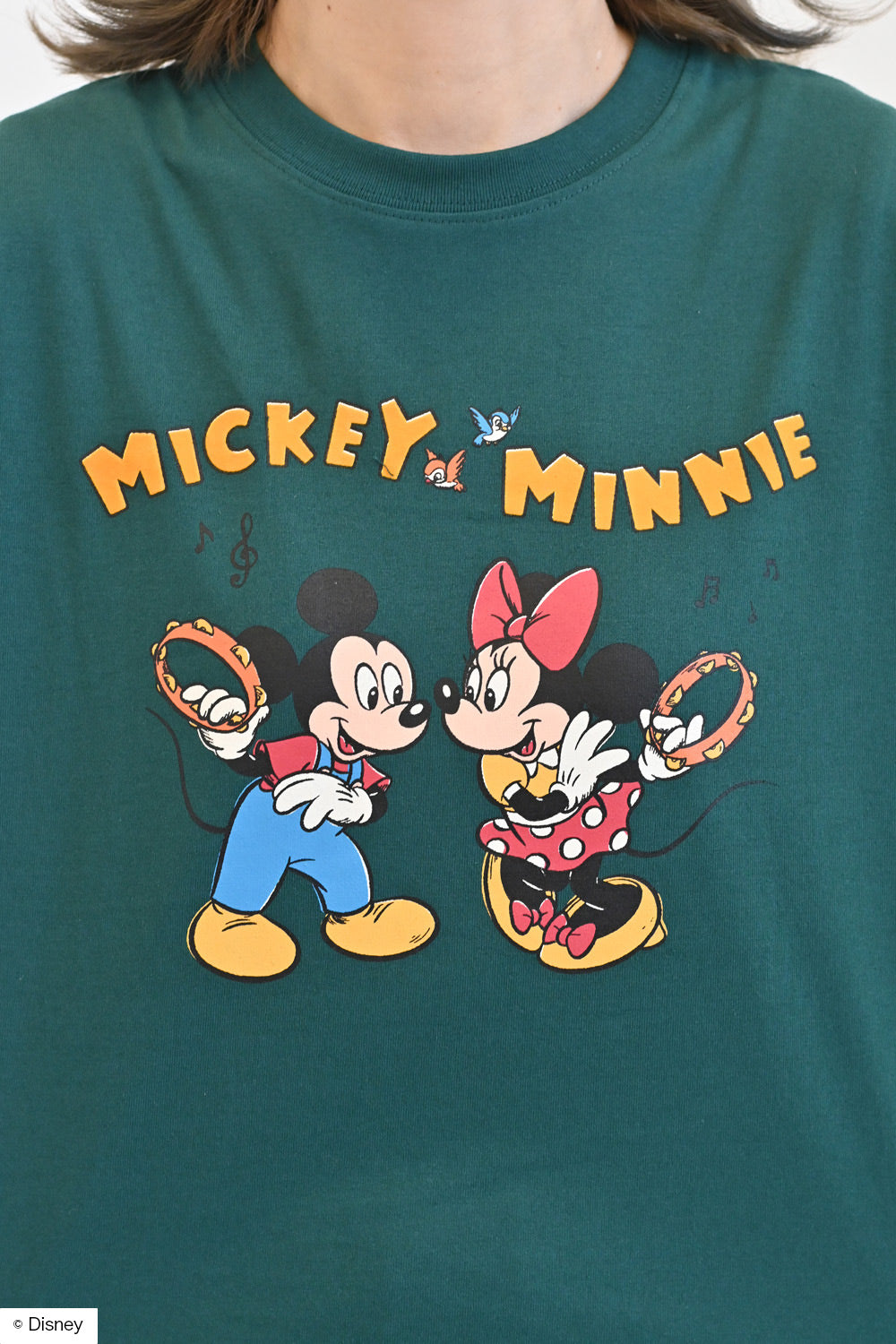≪SALE≫【Disney】Disney/Jersey Short Sleeve BOX TEE