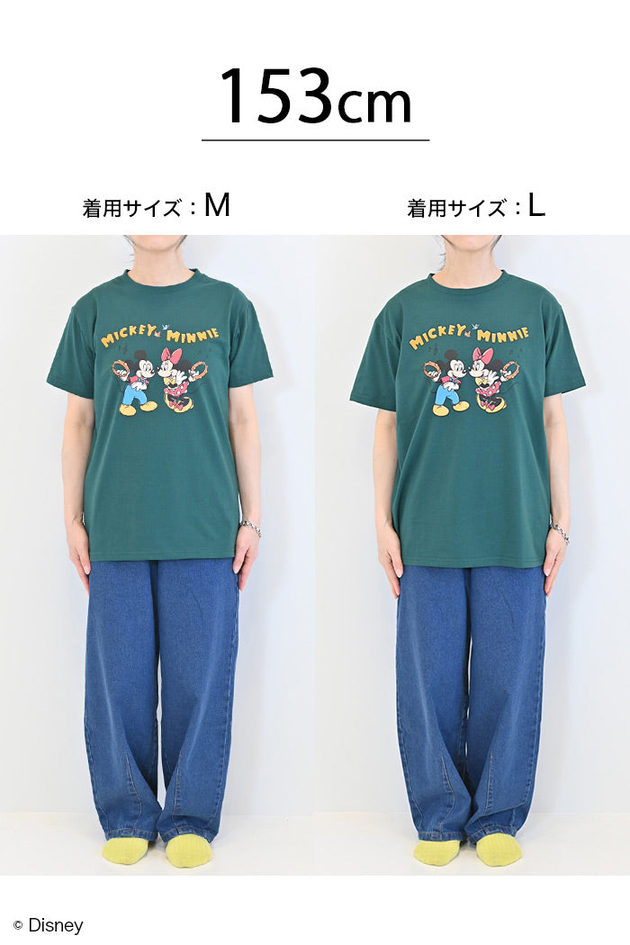 ≪SALE≫【Disney】Disney/Jersey Short Sleeve BOX TEE
