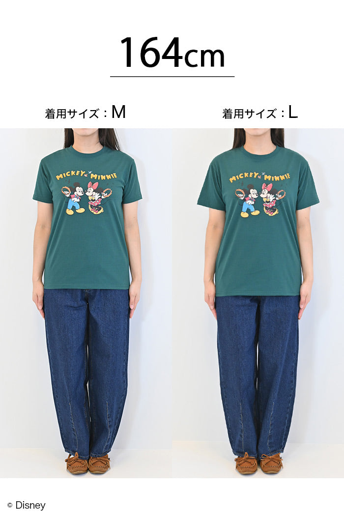 ≪SALE≫【Disney】Disney/Jersey Short Sleeve BOX TEE