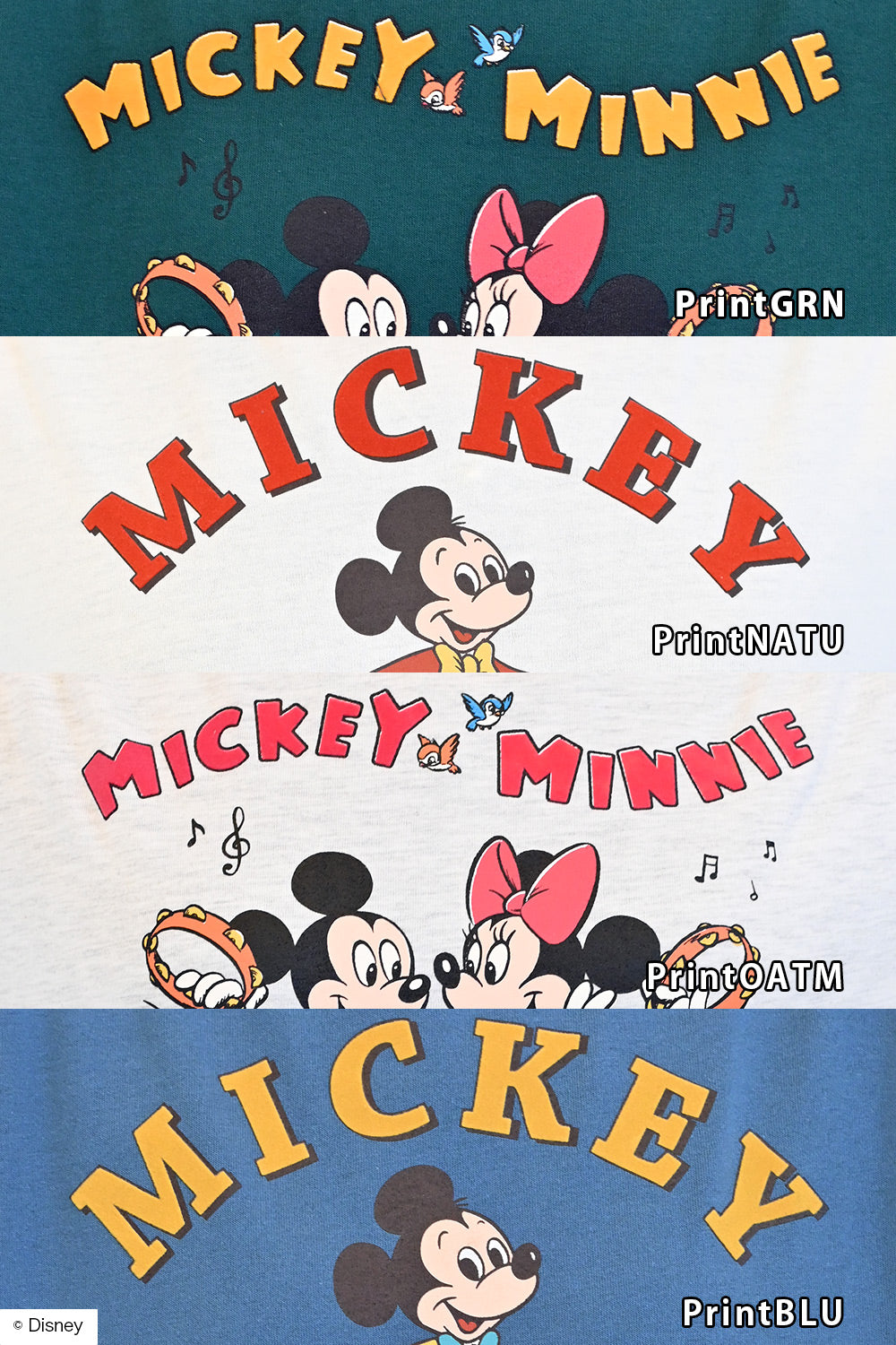 ≪SALE≫【Disney】Disney/Jersey Short Sleeve BOX TEE