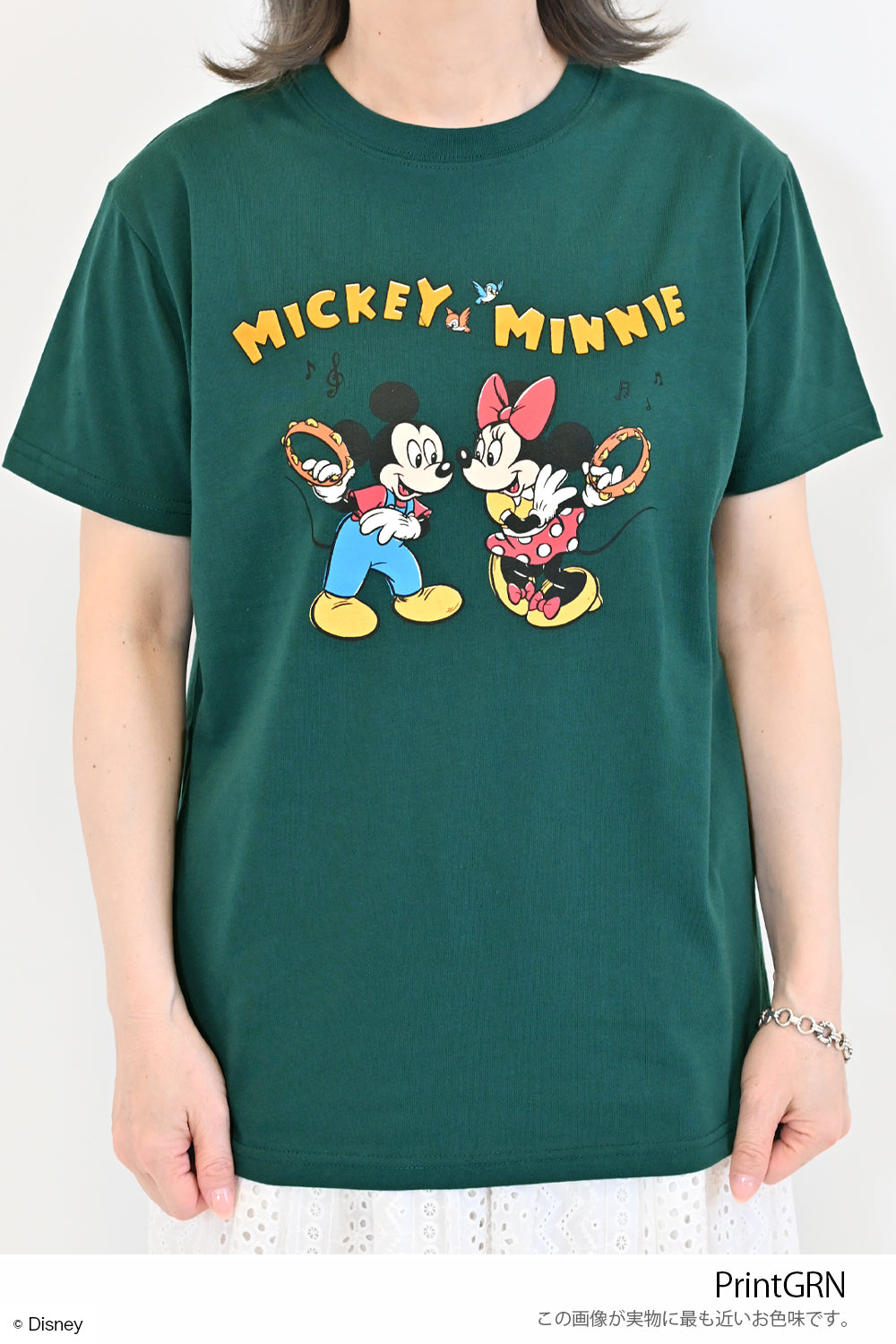 ≪SALE≫【Disney】Disney/Jersey Short Sleeve BOX TEE