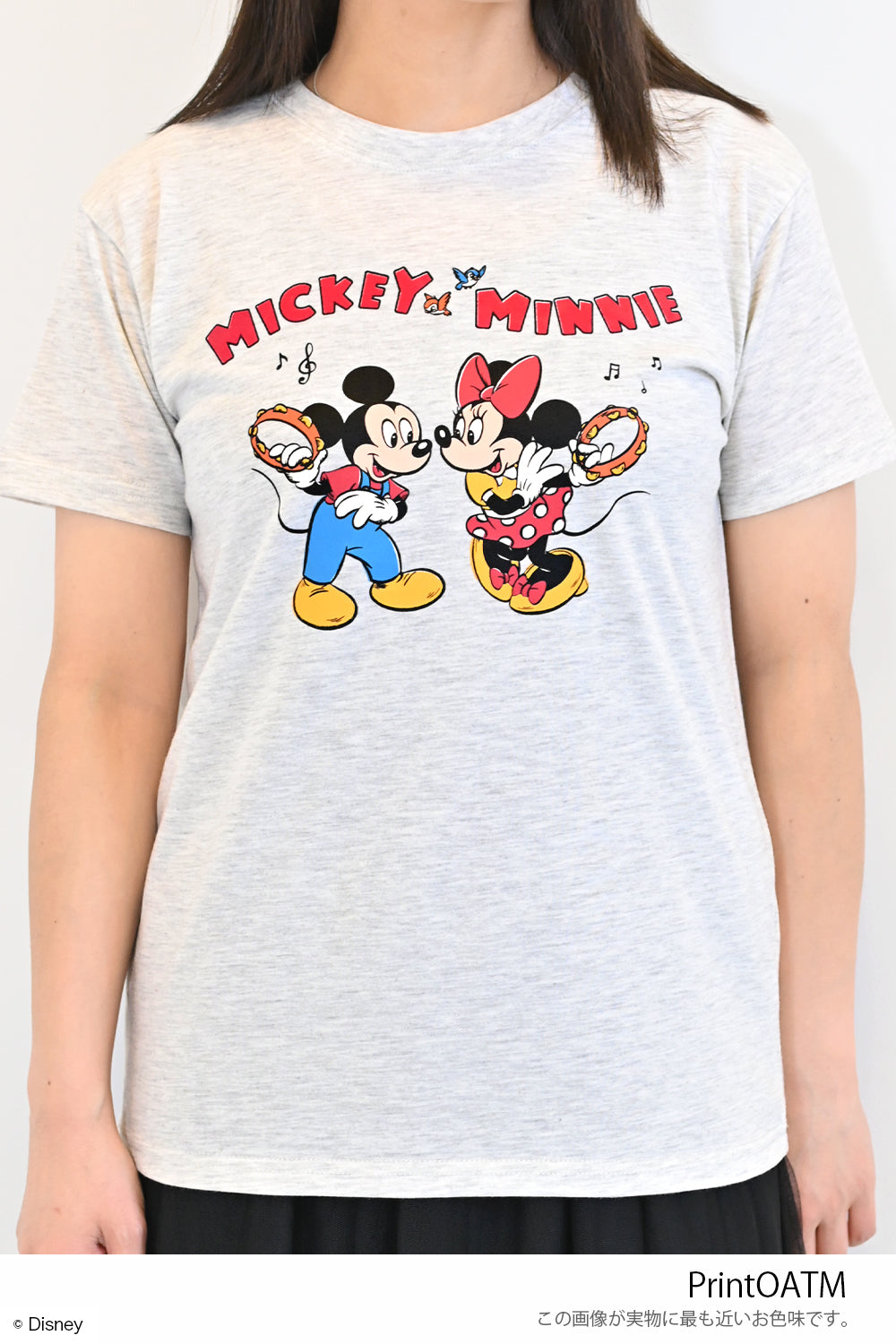 ≪SALE≫【Disney】Disney/Jersey Short Sleeve BOX TEE