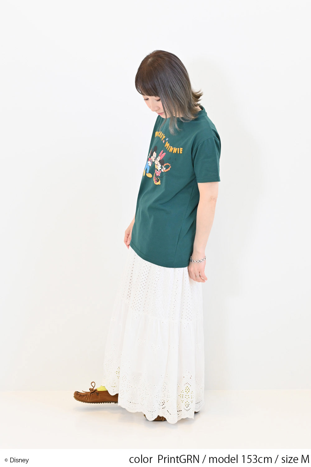 ≪SALE≫【Disney】Disney/Jersey Short Sleeve BOX TEE