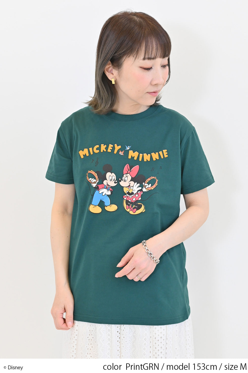 ≪SALE≫【Disney】Disney/Jersey Short Sleeve BOX TEE