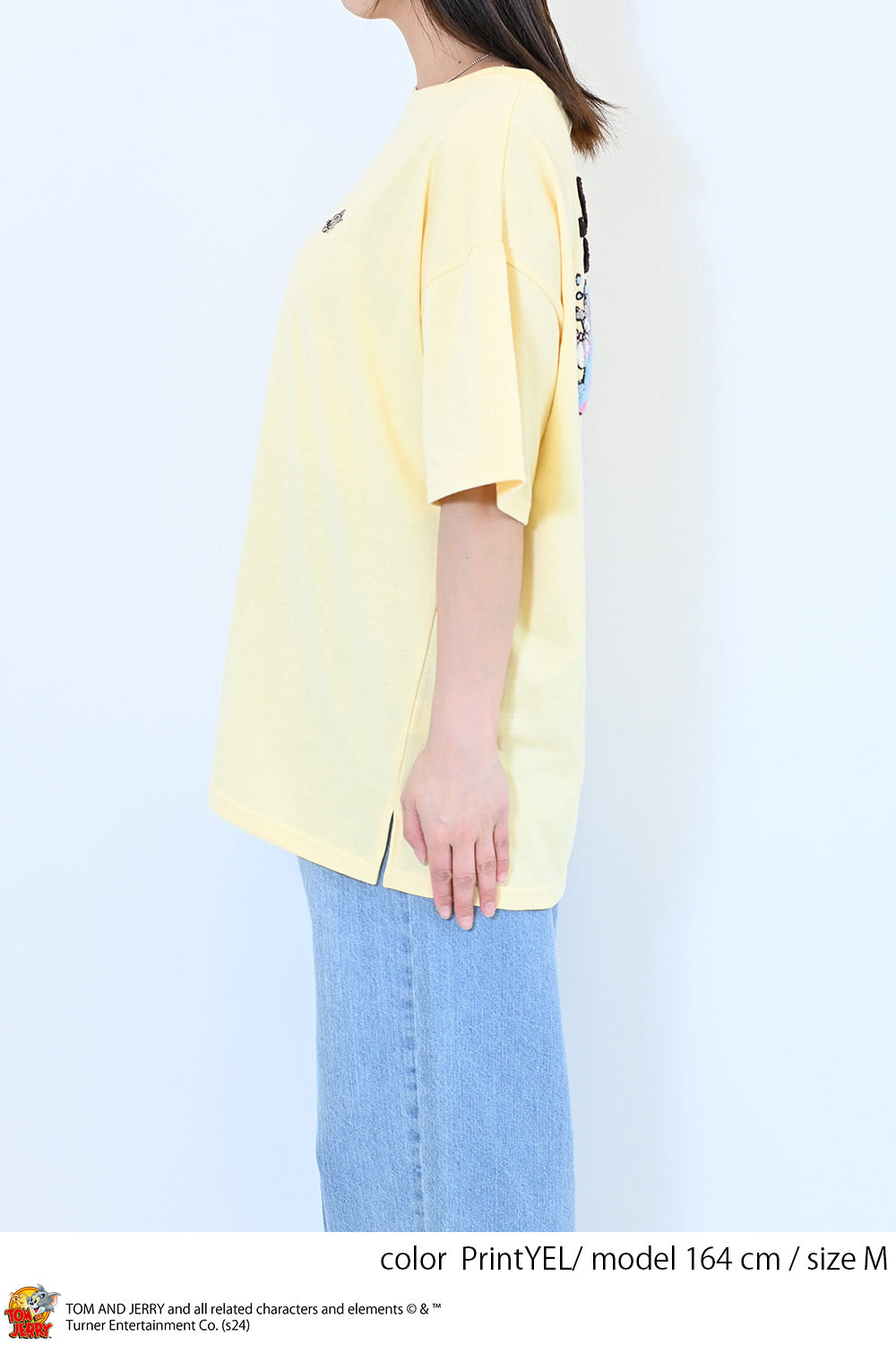 トムとジェリーサガラ刺繍半袖T