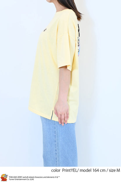 トムとジェリーサガラ刺繍半袖T