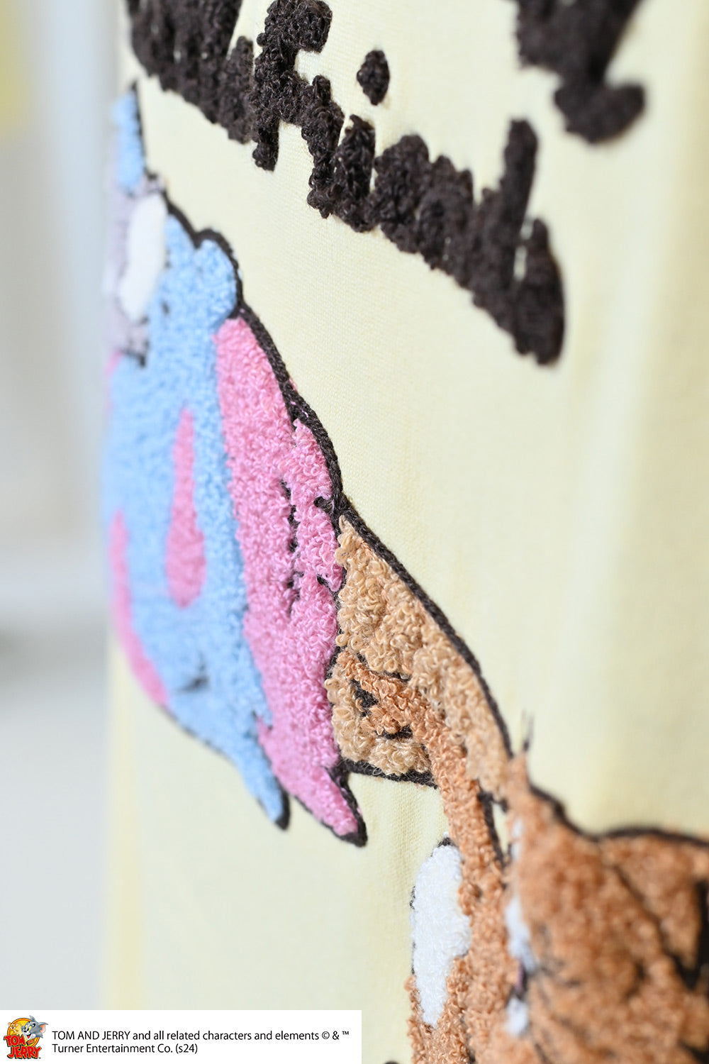 トムとジェリーサガラ刺繍半袖T