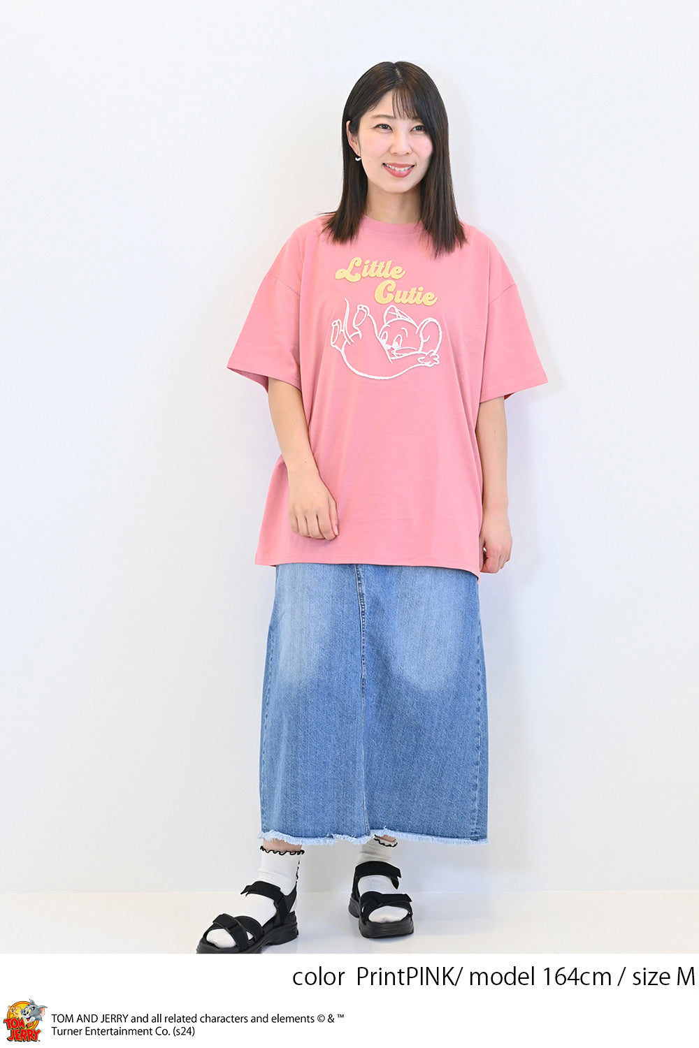 トムとジェリーハブラシ刺繍半袖T – HEART MARKET
