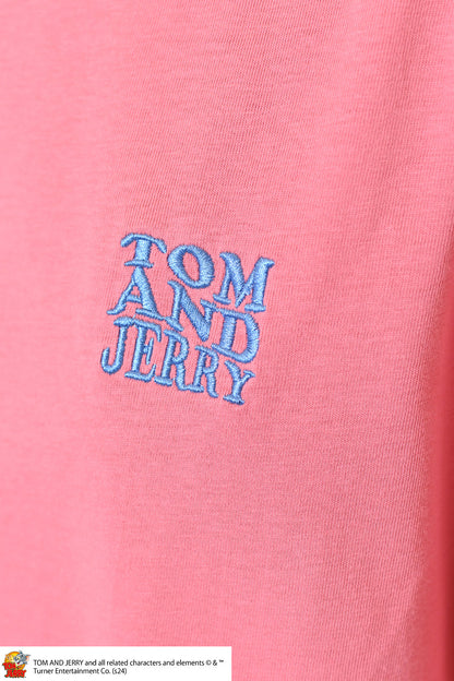 ≪SALE≫Tom and Jerry Jersey Short Sleeve Wide Tee