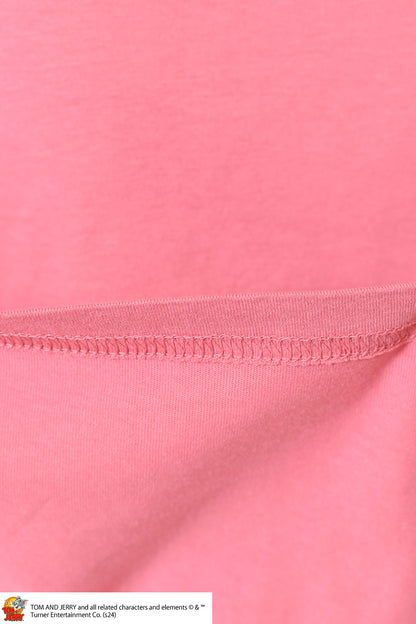 ≪SALE≫Tom and Jerry Jersey Short Sleeve Wide Tee