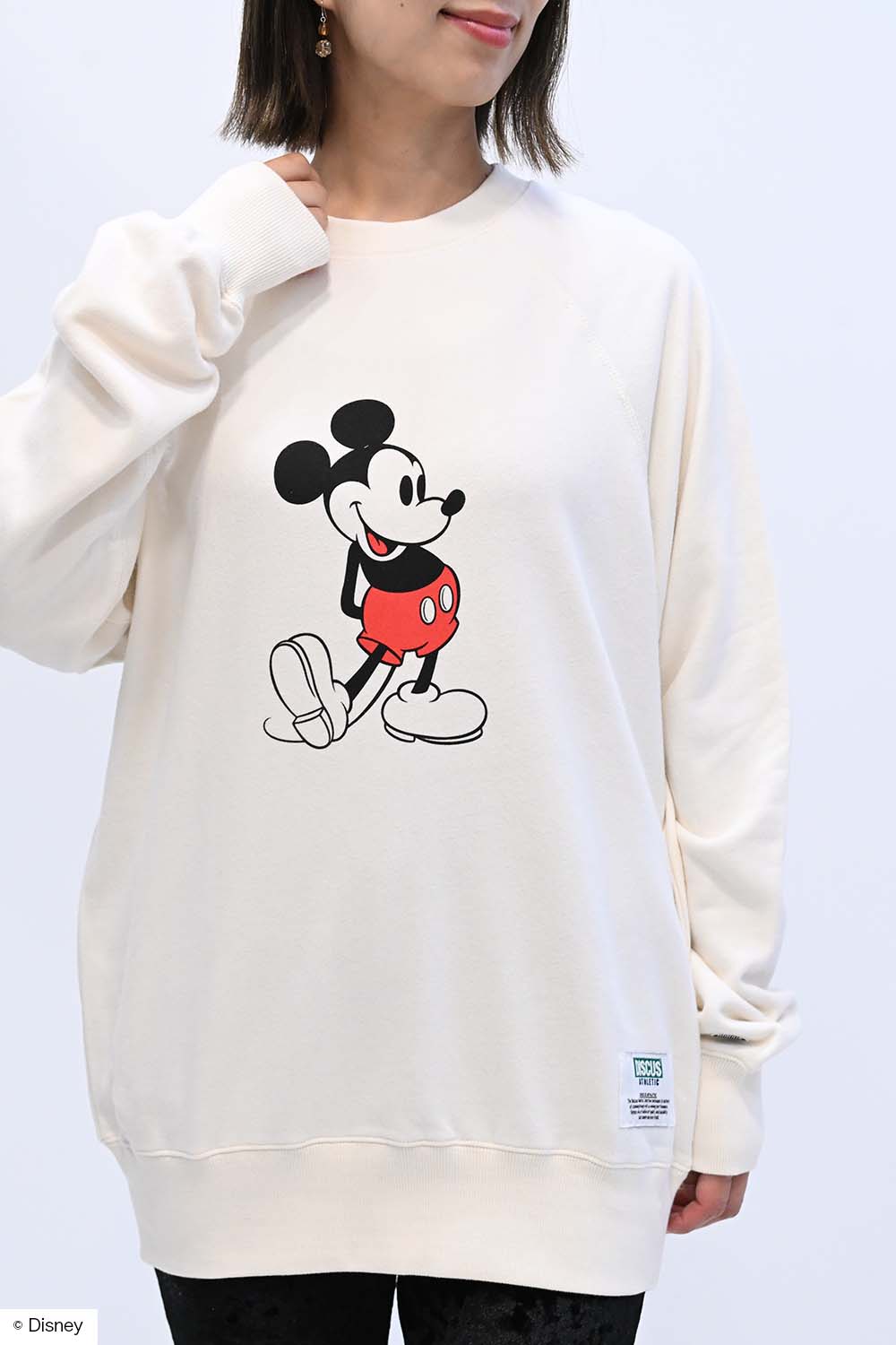 ≪SALE≫【DISCUS】DISCUS/ディズニー/ラグランスウェット – HEART MARKET