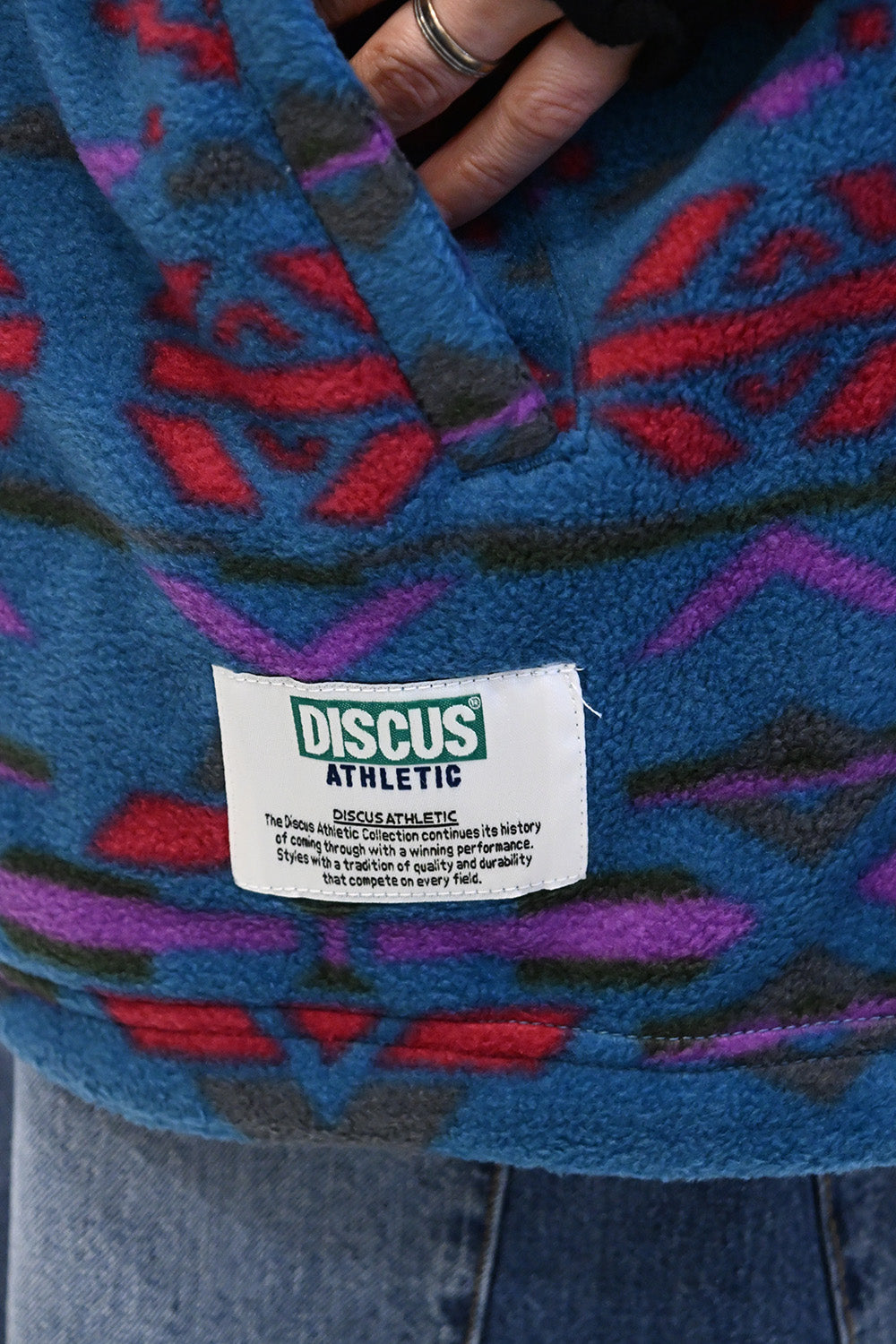 【DISCUS】フリースフルzipベスト