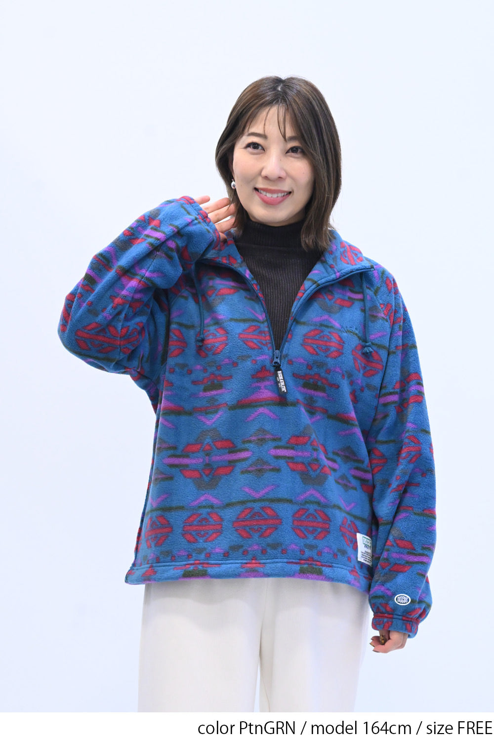 ≪SALE≫【DISCUS】フリースハーフzipプルオーバー – HEART MARKET