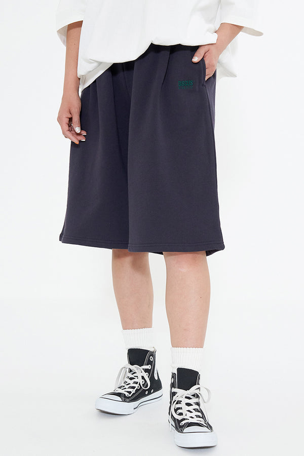 DISCUS 裏毛タックハーフパンツ