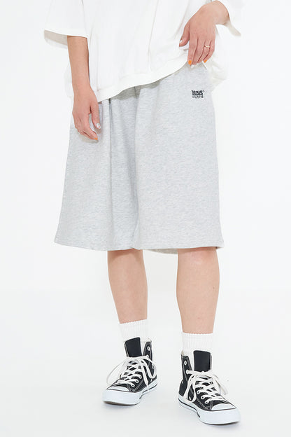 DISCUS 裏毛タックハーフパンツ