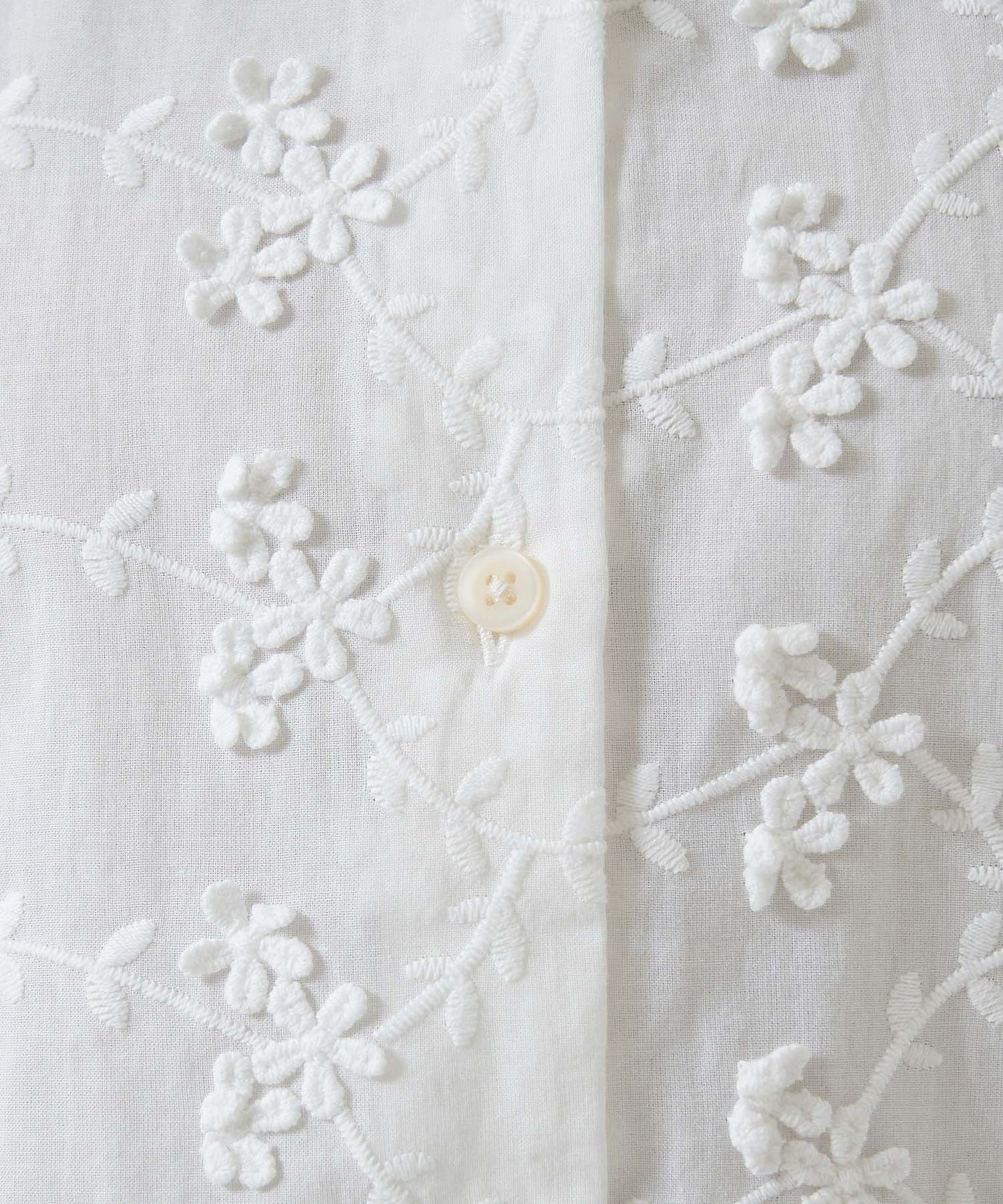 Flower Half-Sleeve Shirt