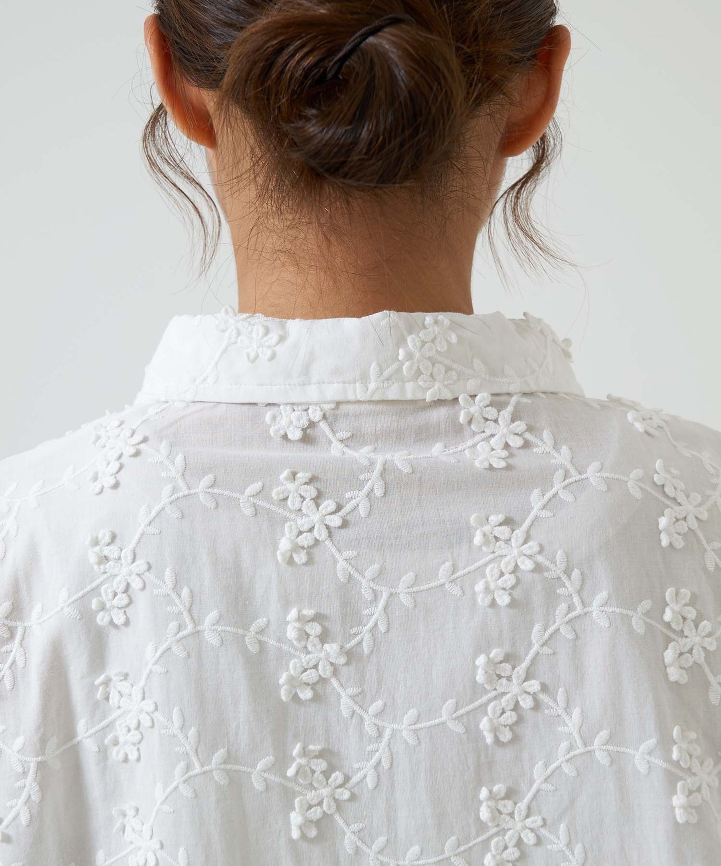 Flower Half-Sleeve Shirt