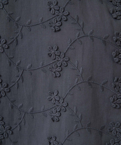 Flower Half-Sleeve Shirt