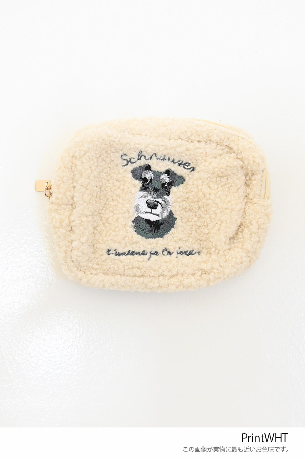 ≪SALE≫e.e.pボア刺繍ポーチ – HEART MARKET