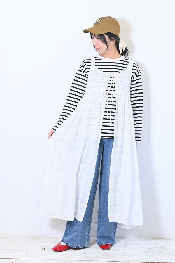 WHITE / 164cm / FREE