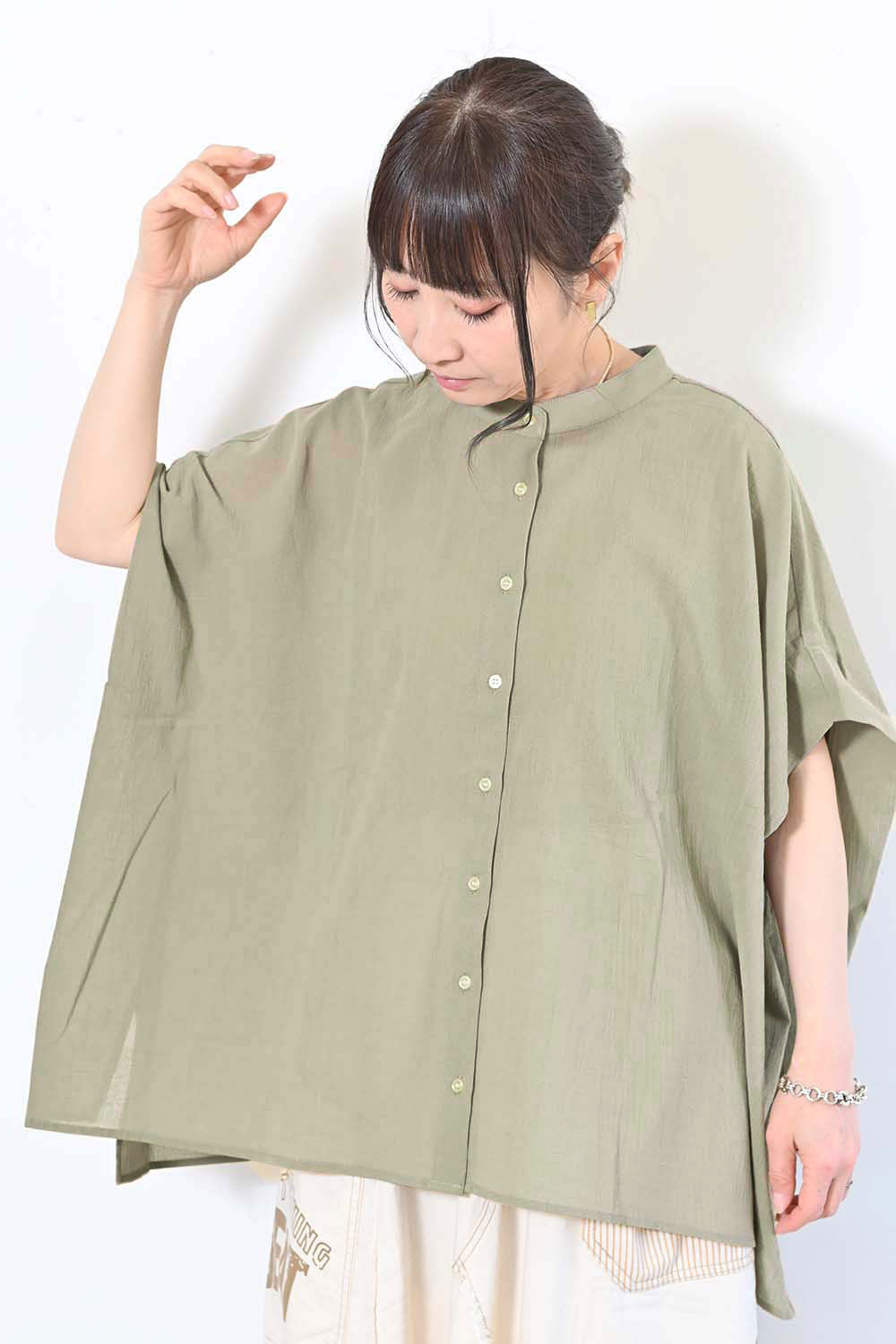 KHAKI / 153cm / FREE