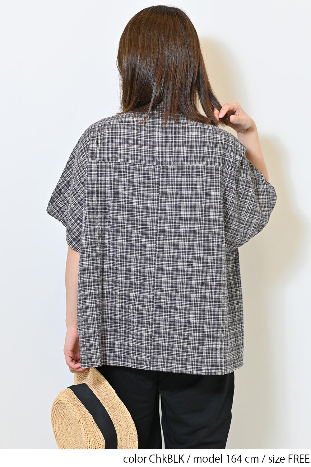 ChkBLK / 164cm / FREE