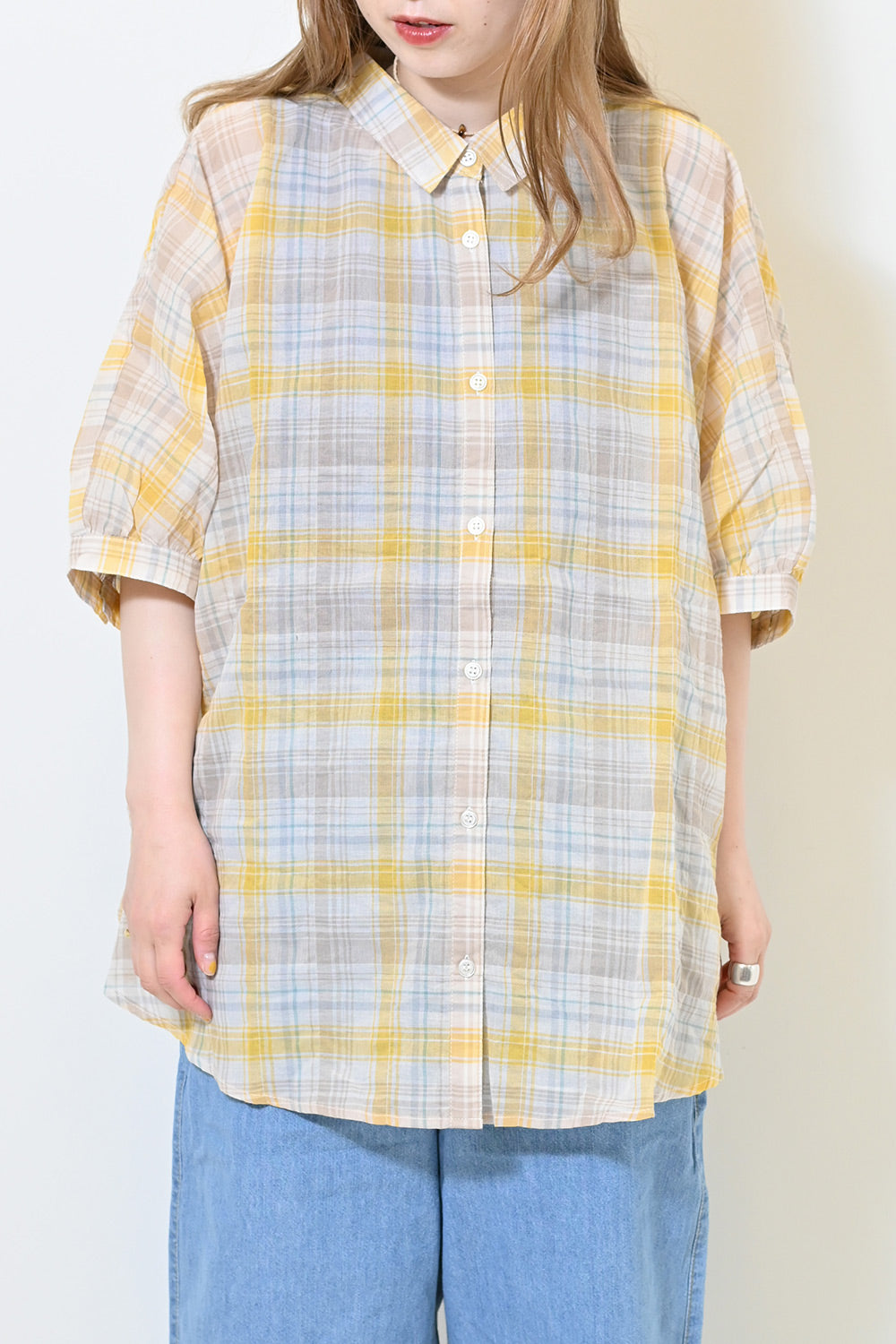 ≪SALE≫ Dolman Check Shirt