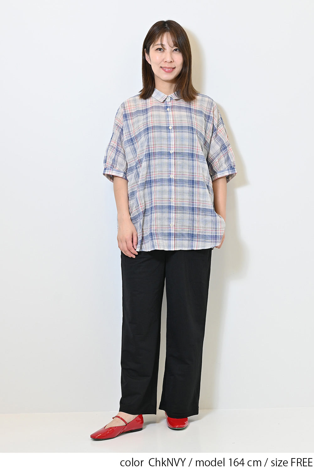 ≪SALE≫ Dolman Check Shirt