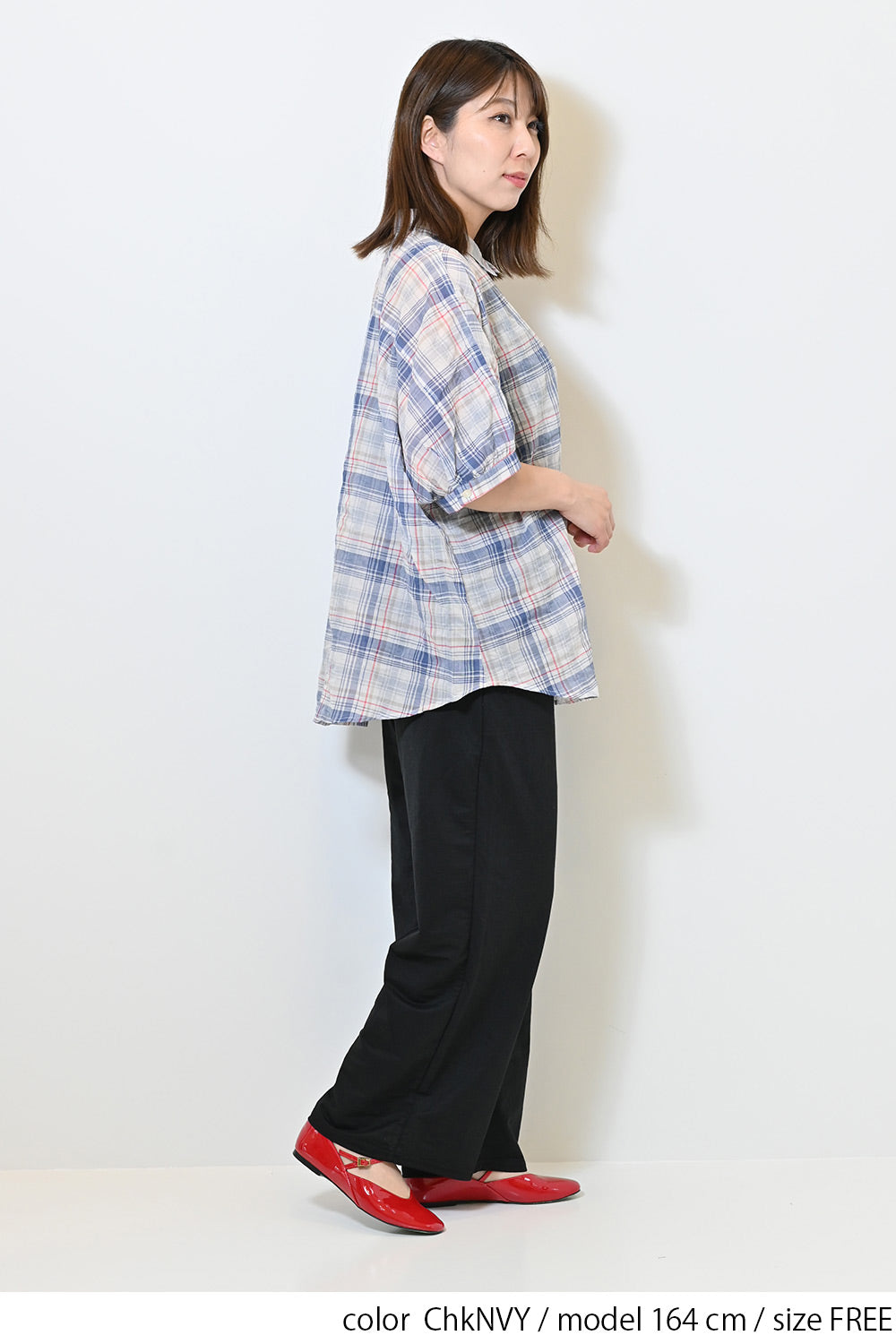 ≪SALE≫ Dolman Check Shirt