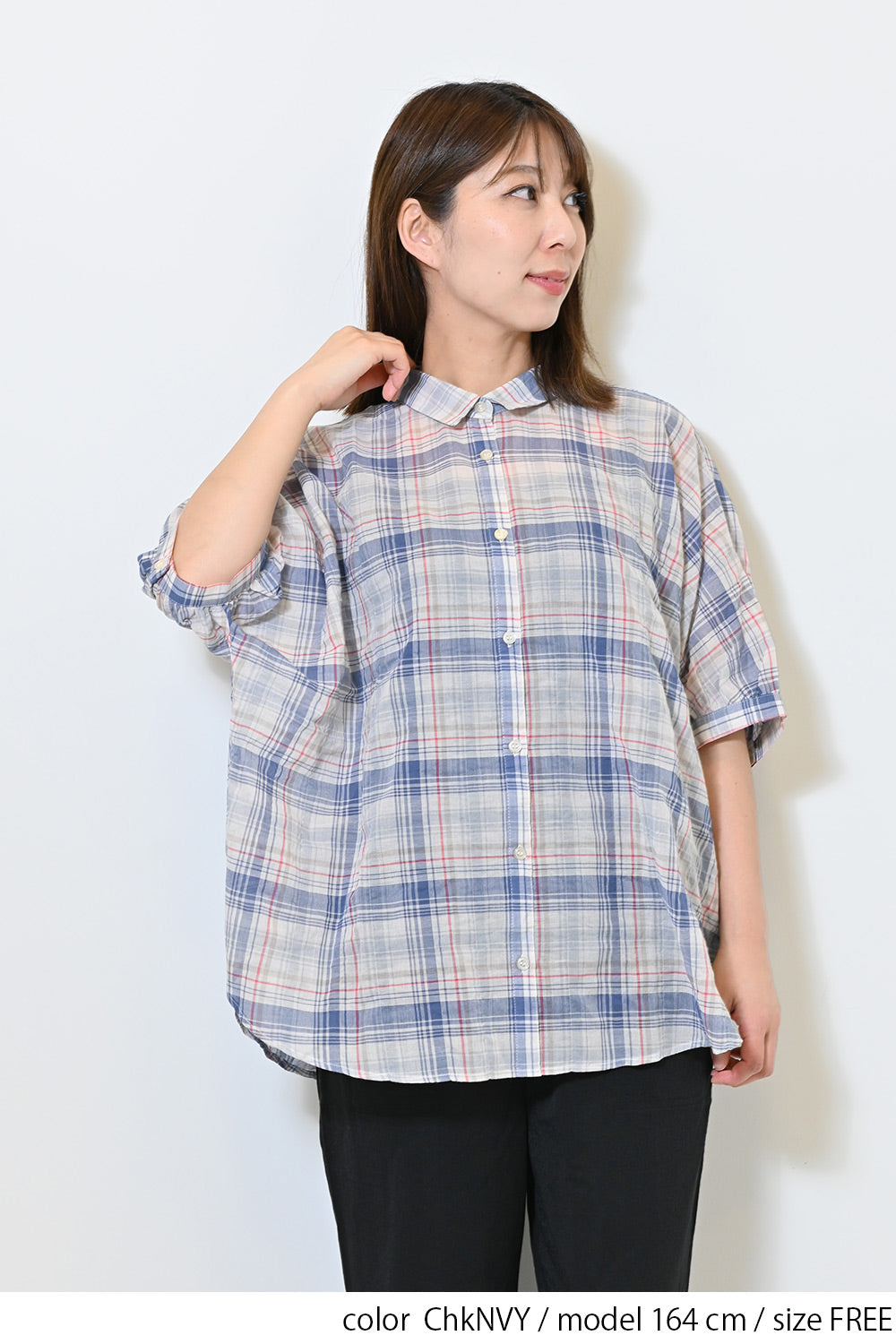 ≪SALE≫ Dolman Check Shirt