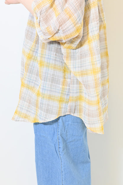 ≪SALE≫ Dolman Check Shirt