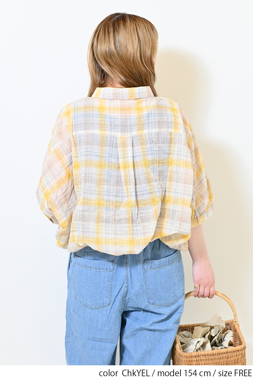 ≪SALE≫ Dolman Check Shirt