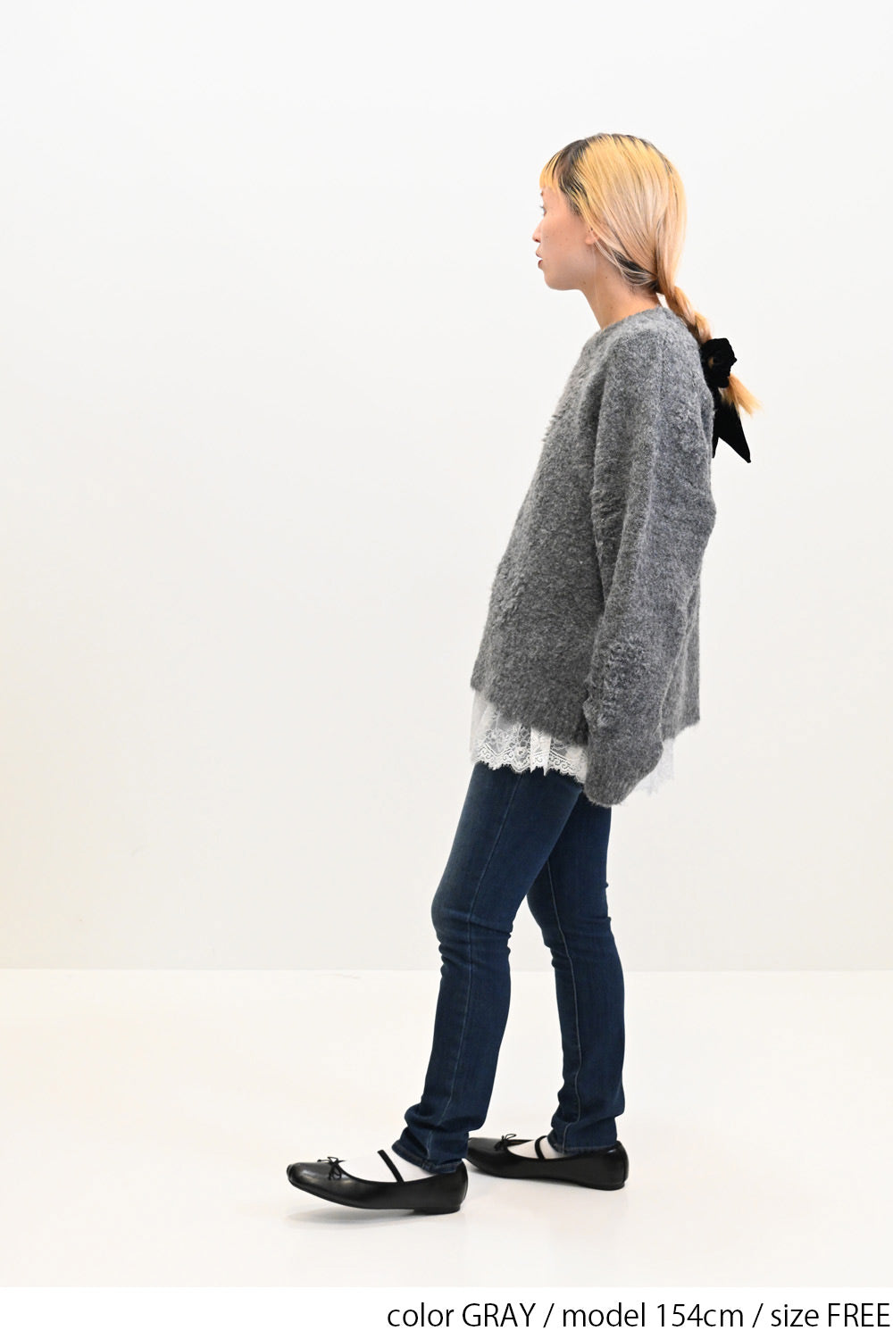 ≪SALE≫ Heart Jacquard Pullover