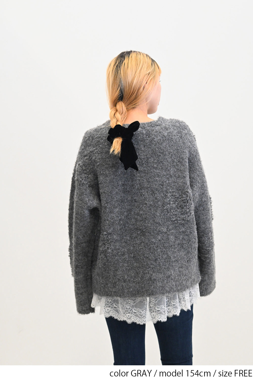 ≪SALE≫ Heart Jacquard Pullover