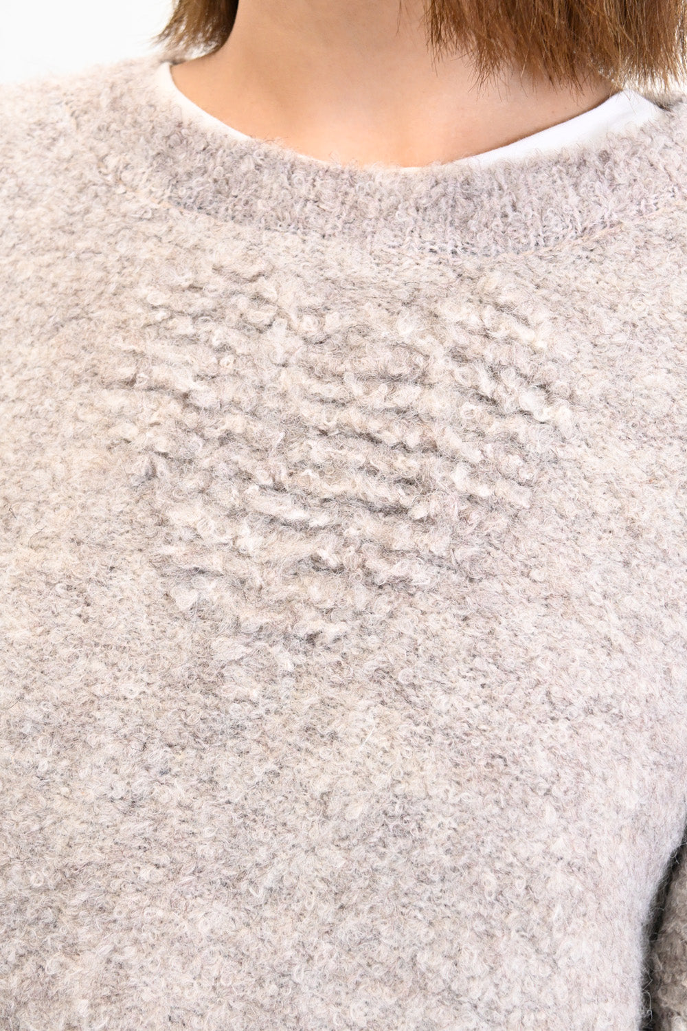 ≪SALE≫ Heart Jacquard Pullover
