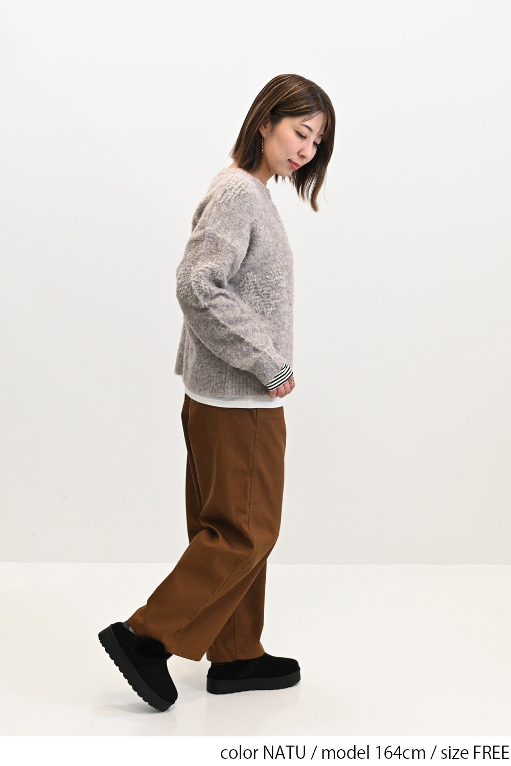 ≪SALE≫ Heart Jacquard Pullover