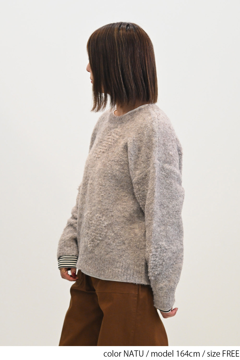 ≪SALE≫ Heart Jacquard Pullover