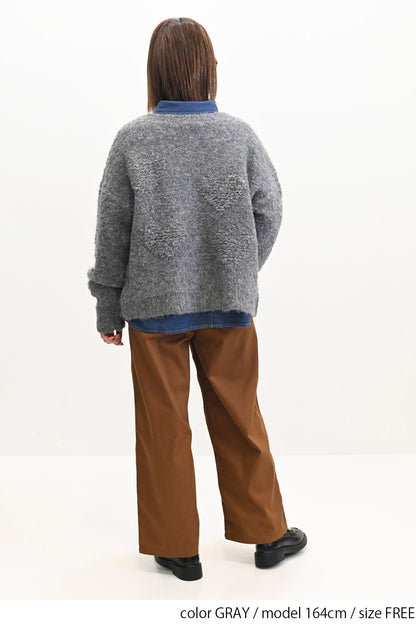 ≪SALE≫Heart Jacquard Cardigan