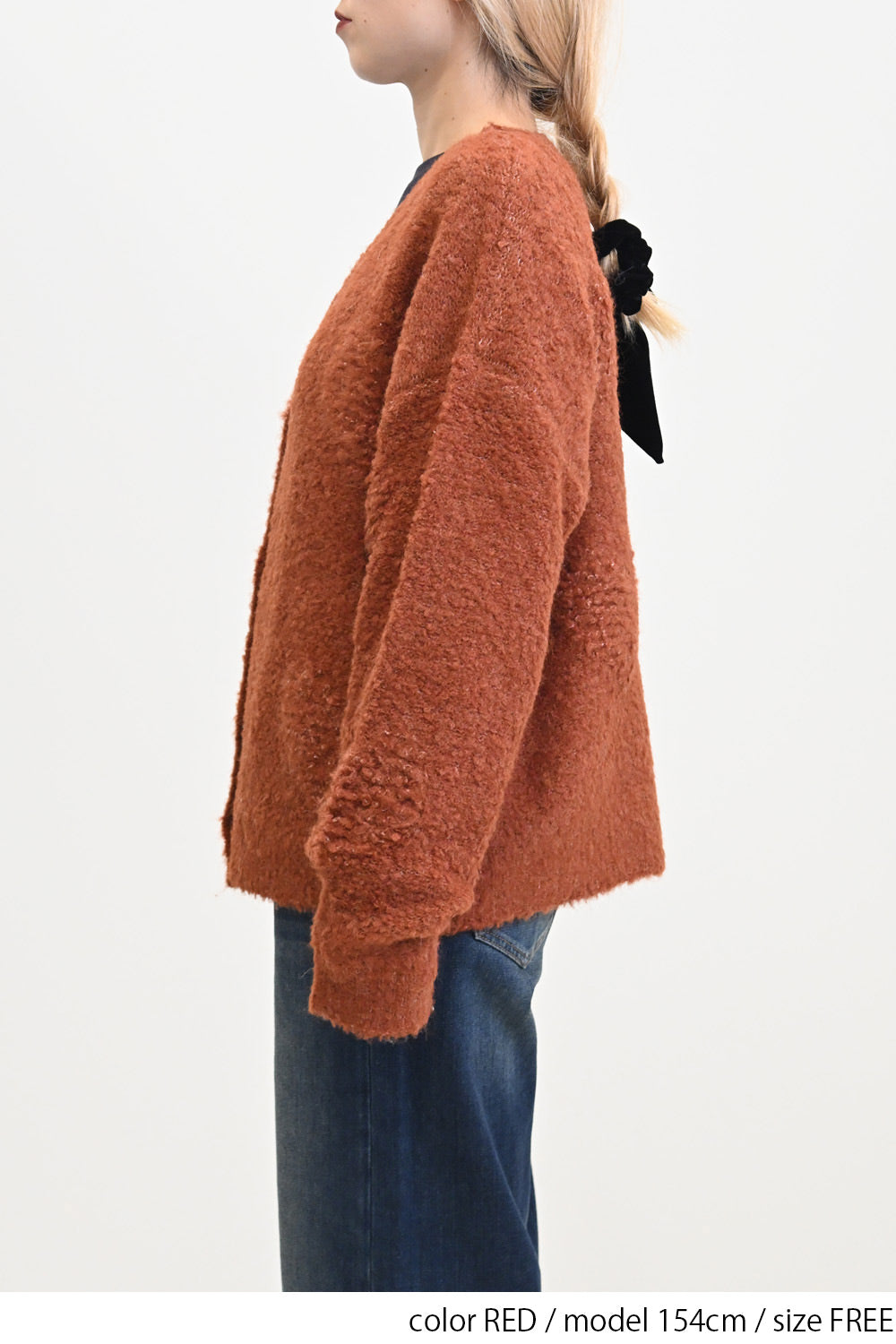≪SALE≫Heart Jacquard Cardigan