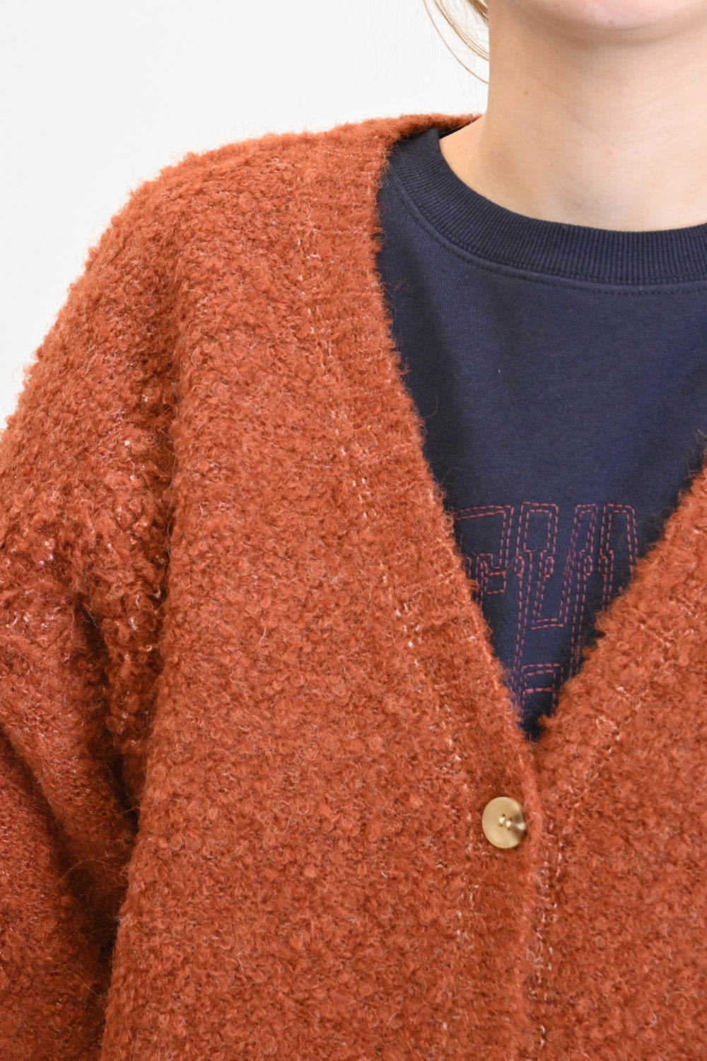 ≪SALE≫Heart Jacquard Cardigan
