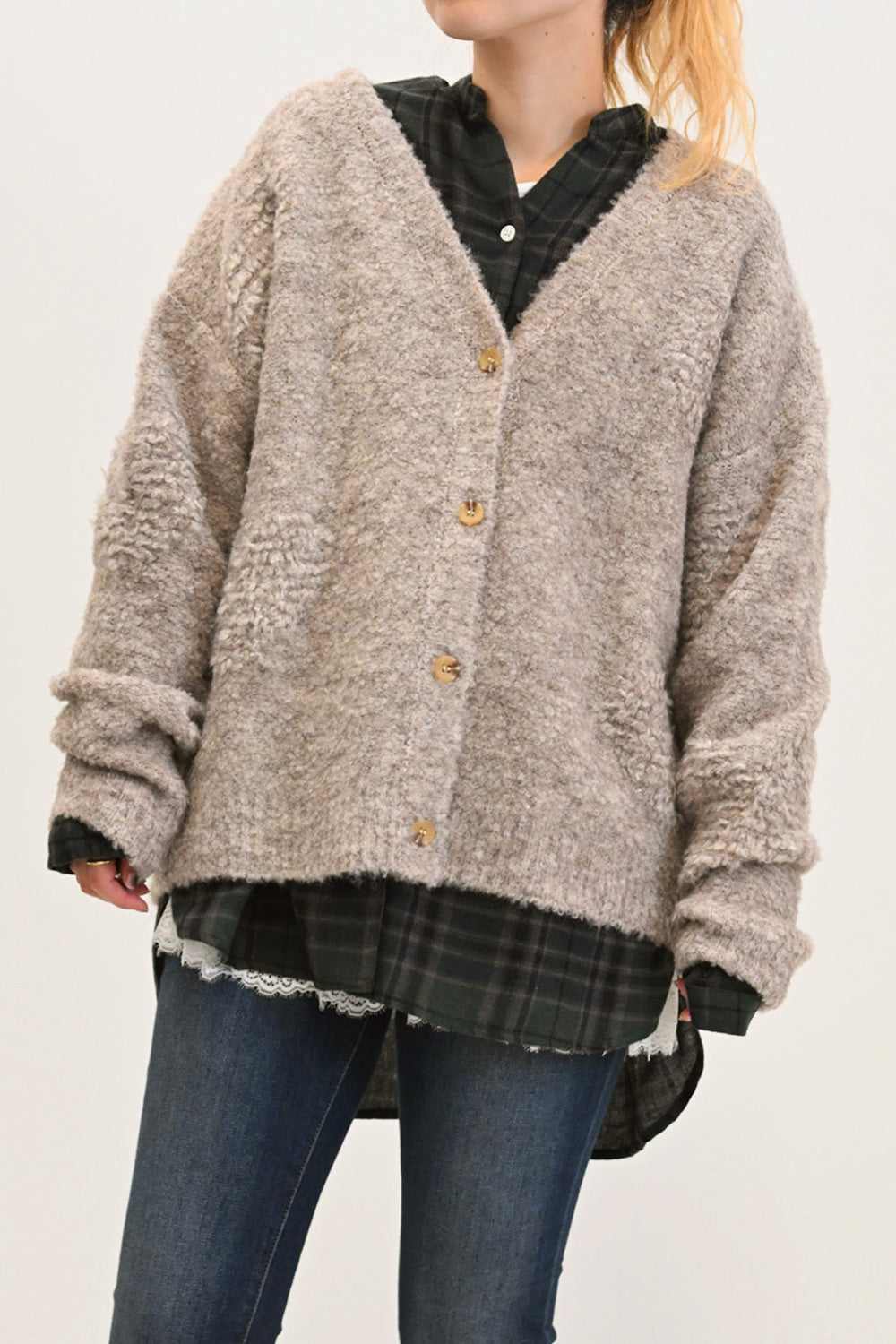 ≪SALE≫Heart Jacquard Cardigan
