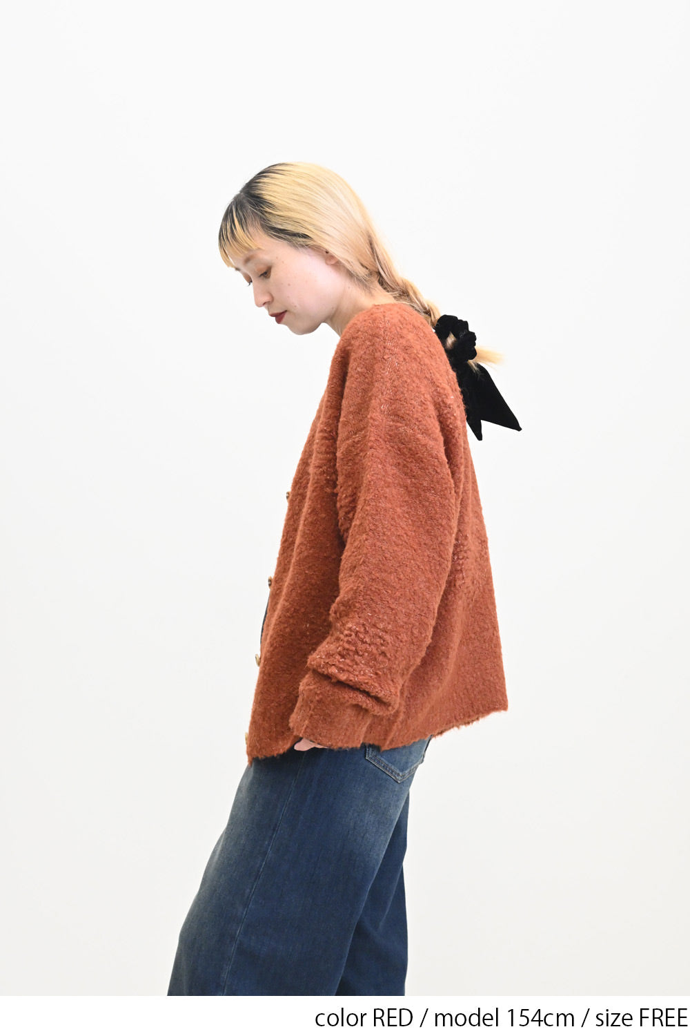 ≪SALE≫Heart Jacquard Cardigan