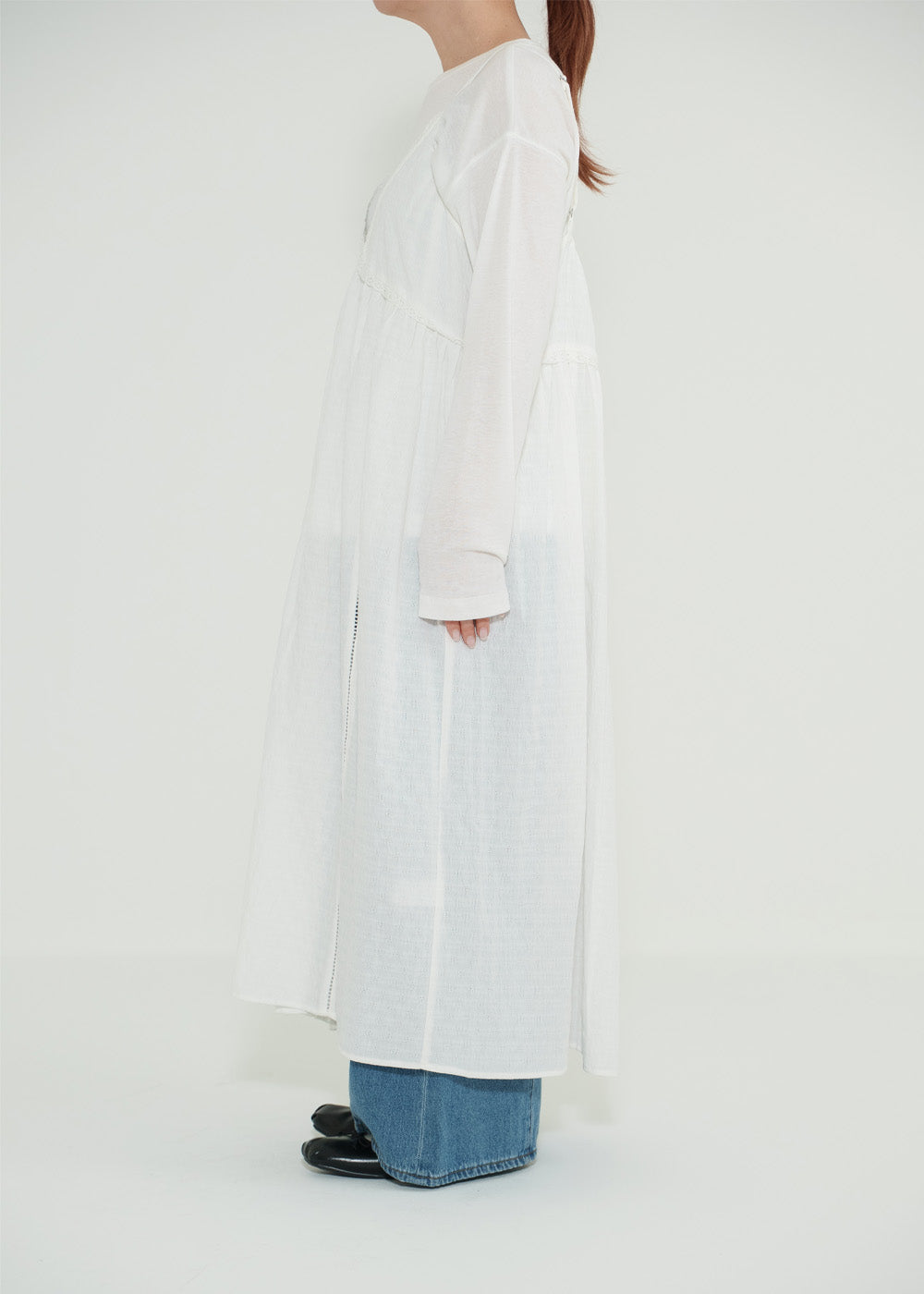 WHITE / 153cm / FREE