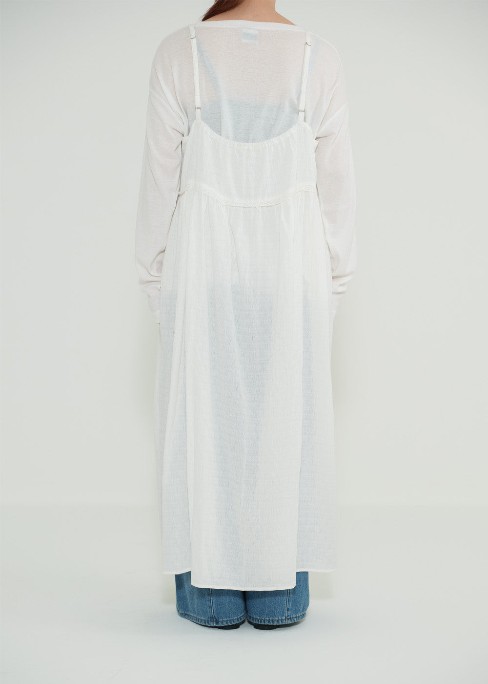 WHITE / 153cm / FREE