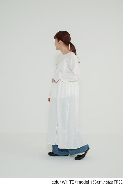 レース刺繍キャミワンピース