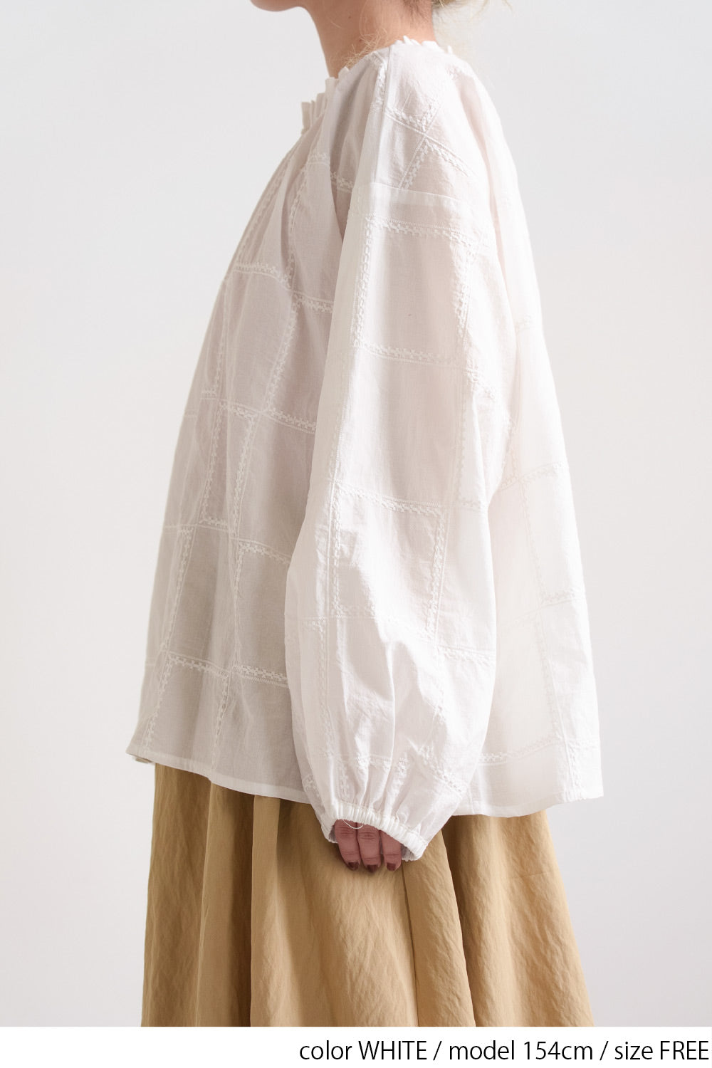 WHITE / 154cm / FREE